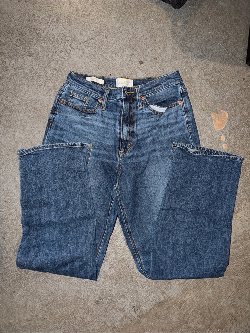 Women’s Dark Blue Bootcut Denim Jeans